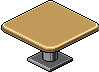 Square Dining Table [Bronze Gold]
