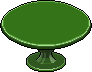 Round Dining Table [Forest Green]