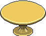 Round Dining Table [Sunflower Yellow]