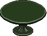 Round Dining Table [Deep Moss]