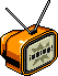 Portable Orange TV