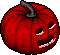 Hellish Pumpkin Lamp