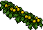Golden Firethorn Garland