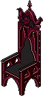 Night Lotus Gothic Chair