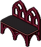 Night Lotus Gothic Sofa
