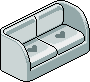 Heart Sofa [White]