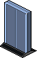 Lightblue Spaceship Door