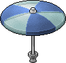 Sky Blue Parasol