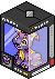 Plushie Kougra Figure (Black)