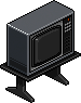 Large Black TV