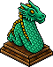 Jade Dragon Lamp