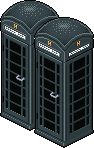 Storm Teal Phone Box