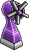 Purple Powered Fan