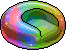 Rainbow pod chair