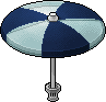 Midnight Blue Parasol