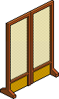 Golden Oriental Screen