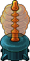Blue Amber Lamp