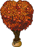 Sacked Peach Tree (Orange)